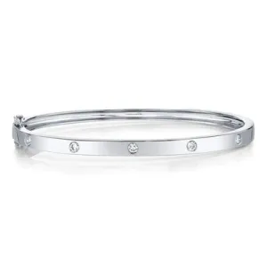 0.38ctw Diamond Bangle