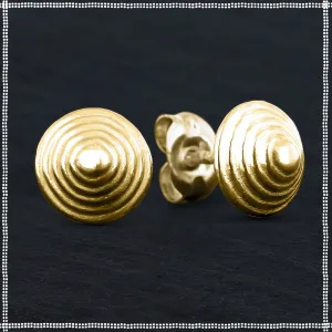 14k Gold Minimalist Earrings | Chakra