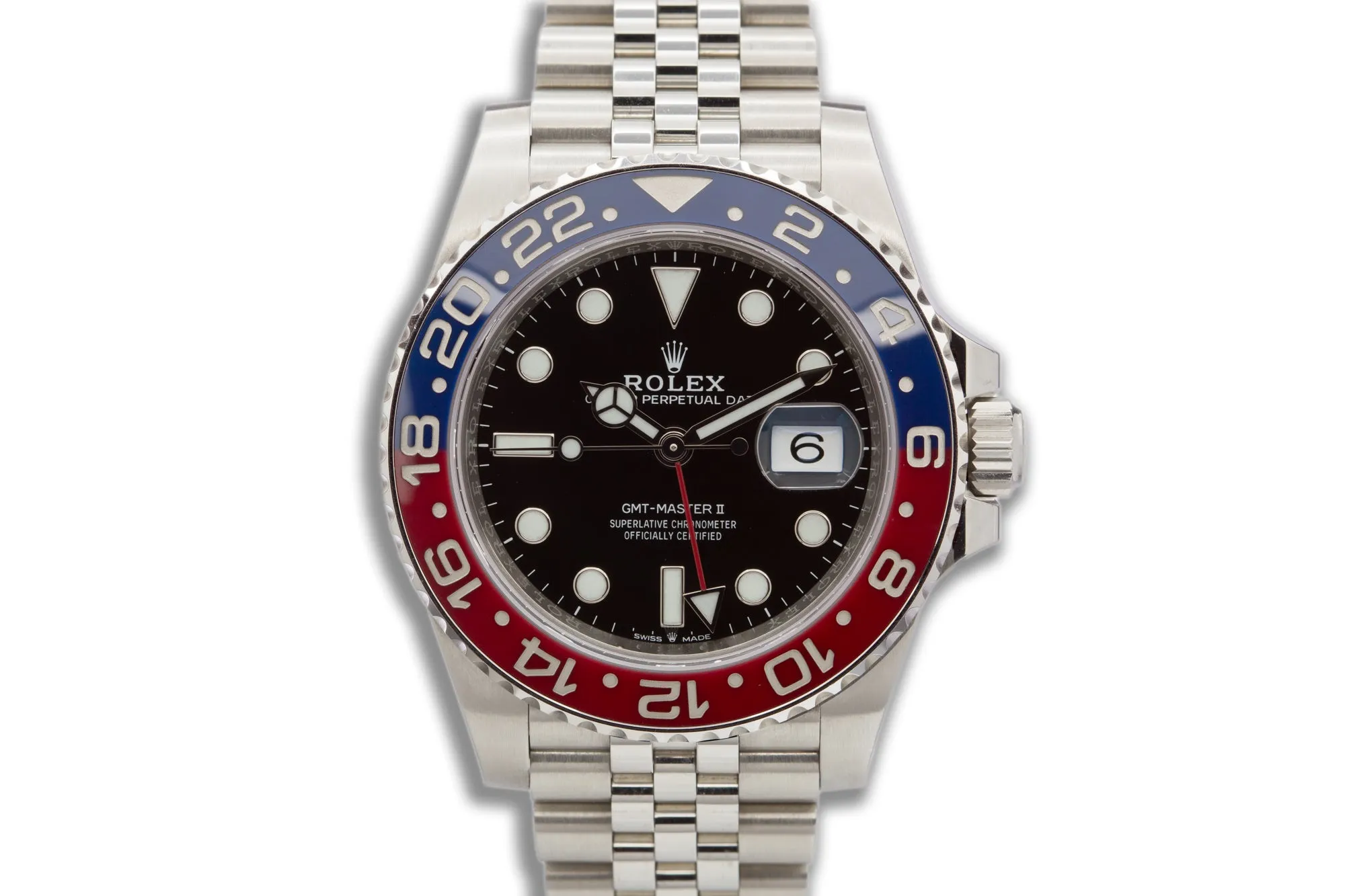 2018 Rolex GMT-Master II 126710BLRO "Pepsi" with Box & Card