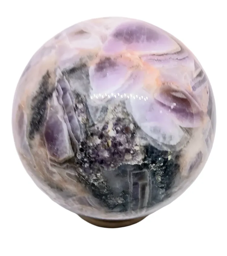 385G Dream Amethyst Crystal Sphere