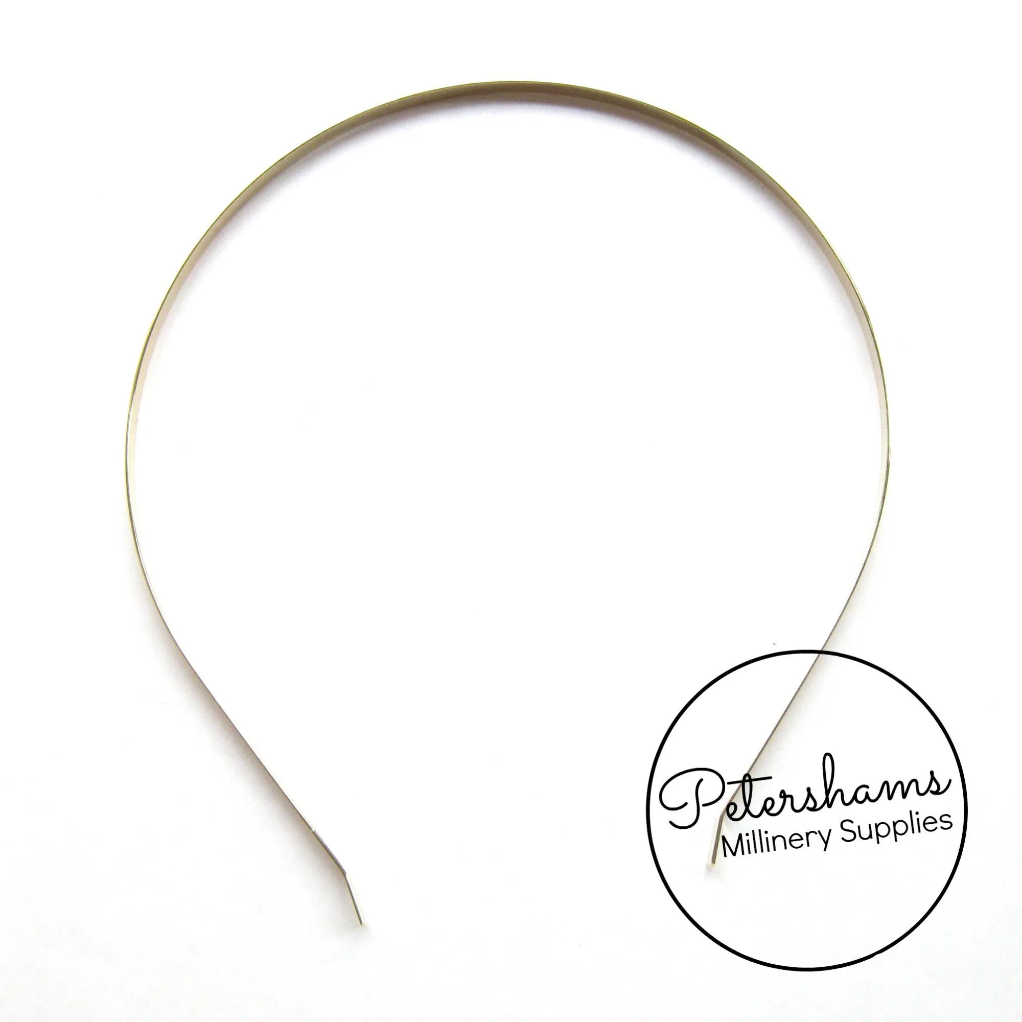 5mm Metal Tiara Headbands - Silver or Gold Plated