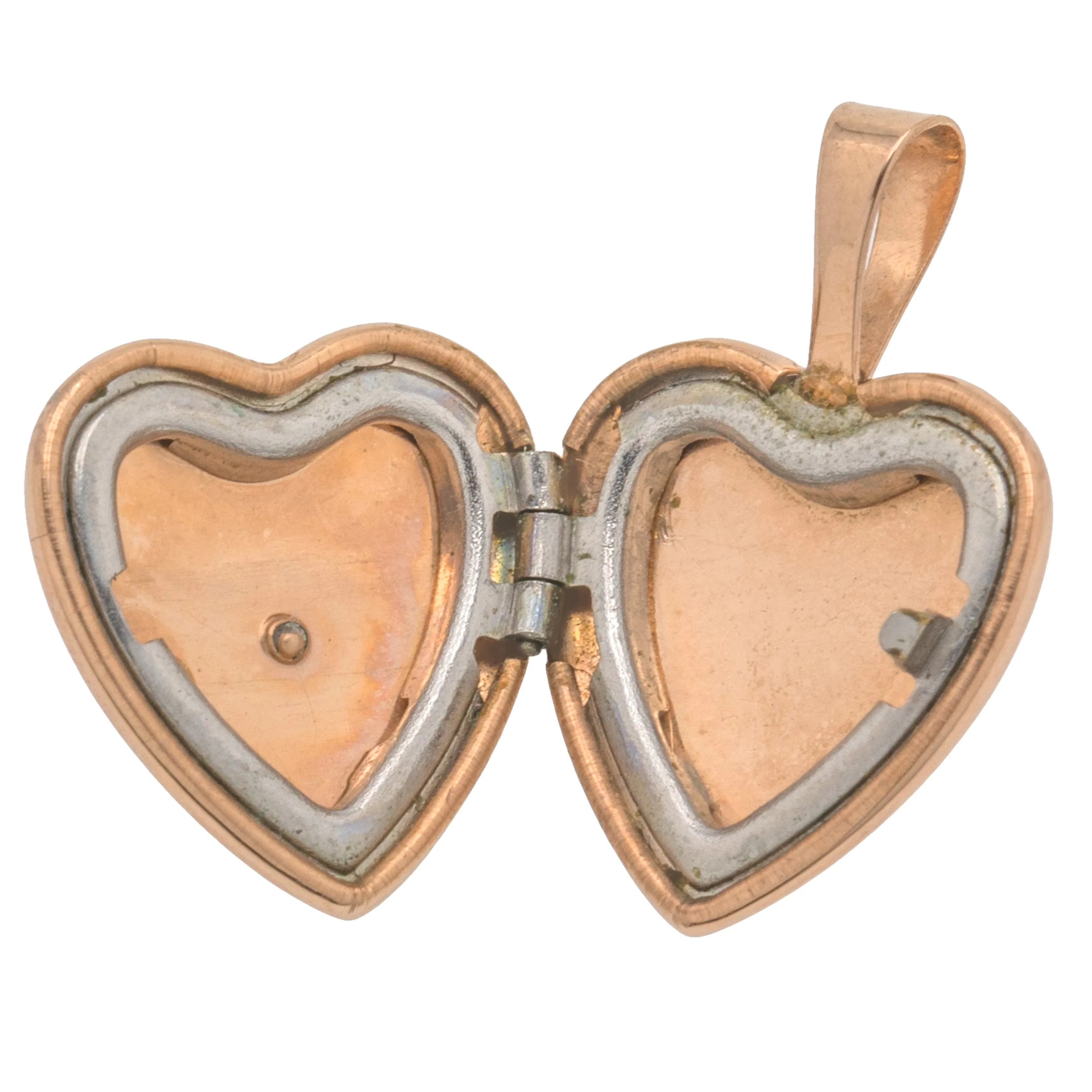 9ct Gold Diamond Heart Locket