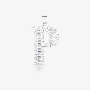 Alphabet P Unisex Locket