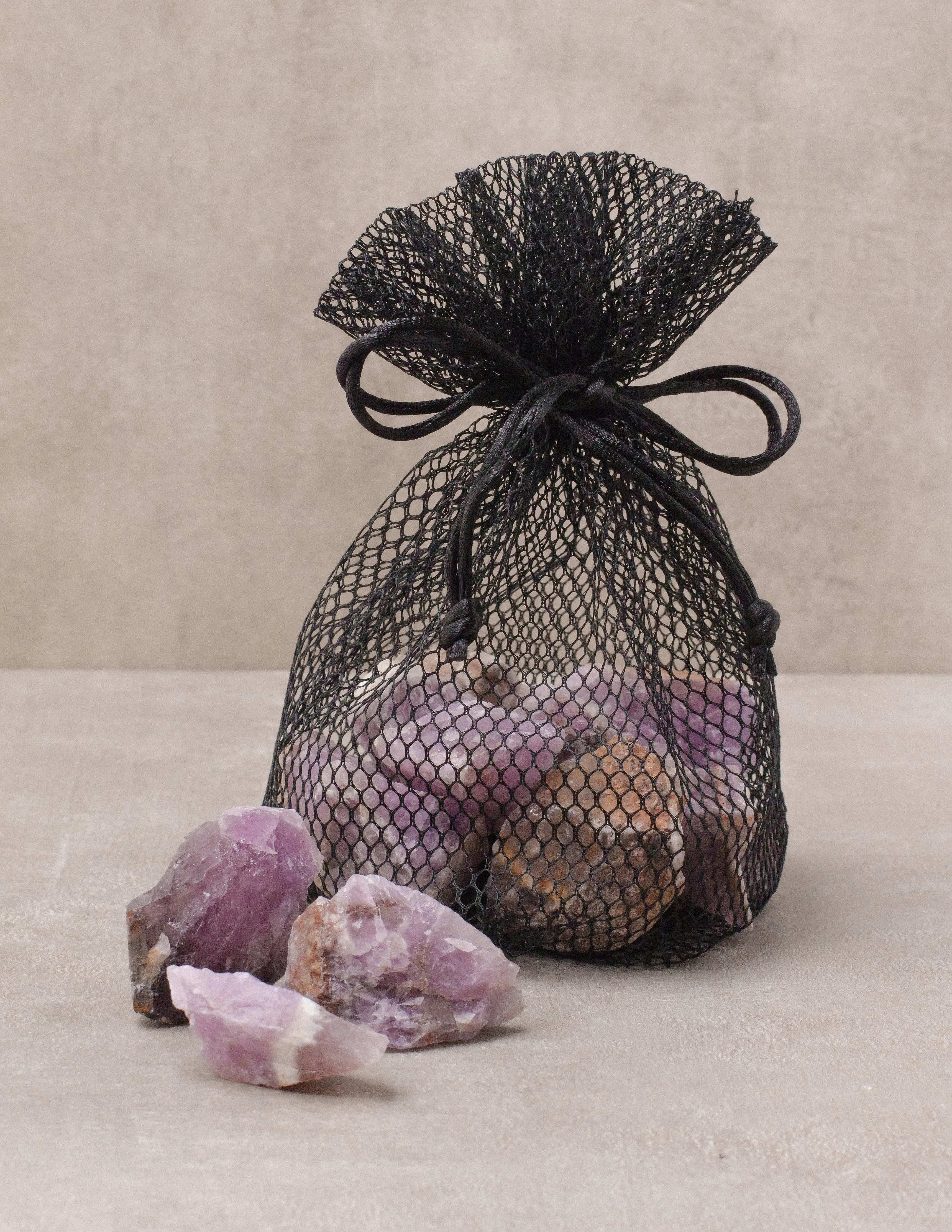 Amethyst Crystal Bath Stones