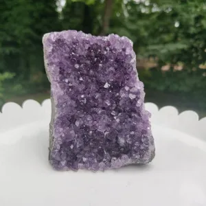 Amethyst Geode Free Form, Cut Base (#23)