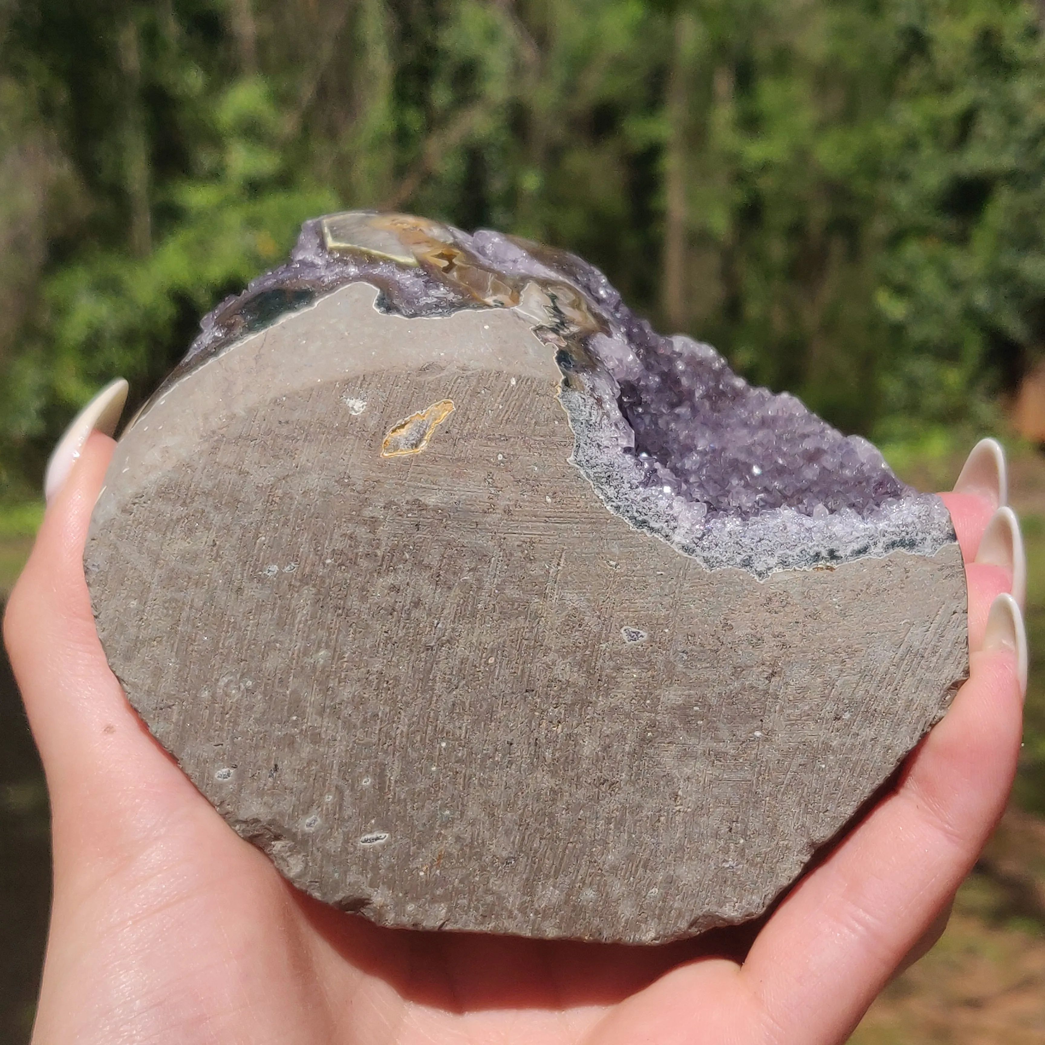 Amethyst Geode Free Form, Polished (#10)