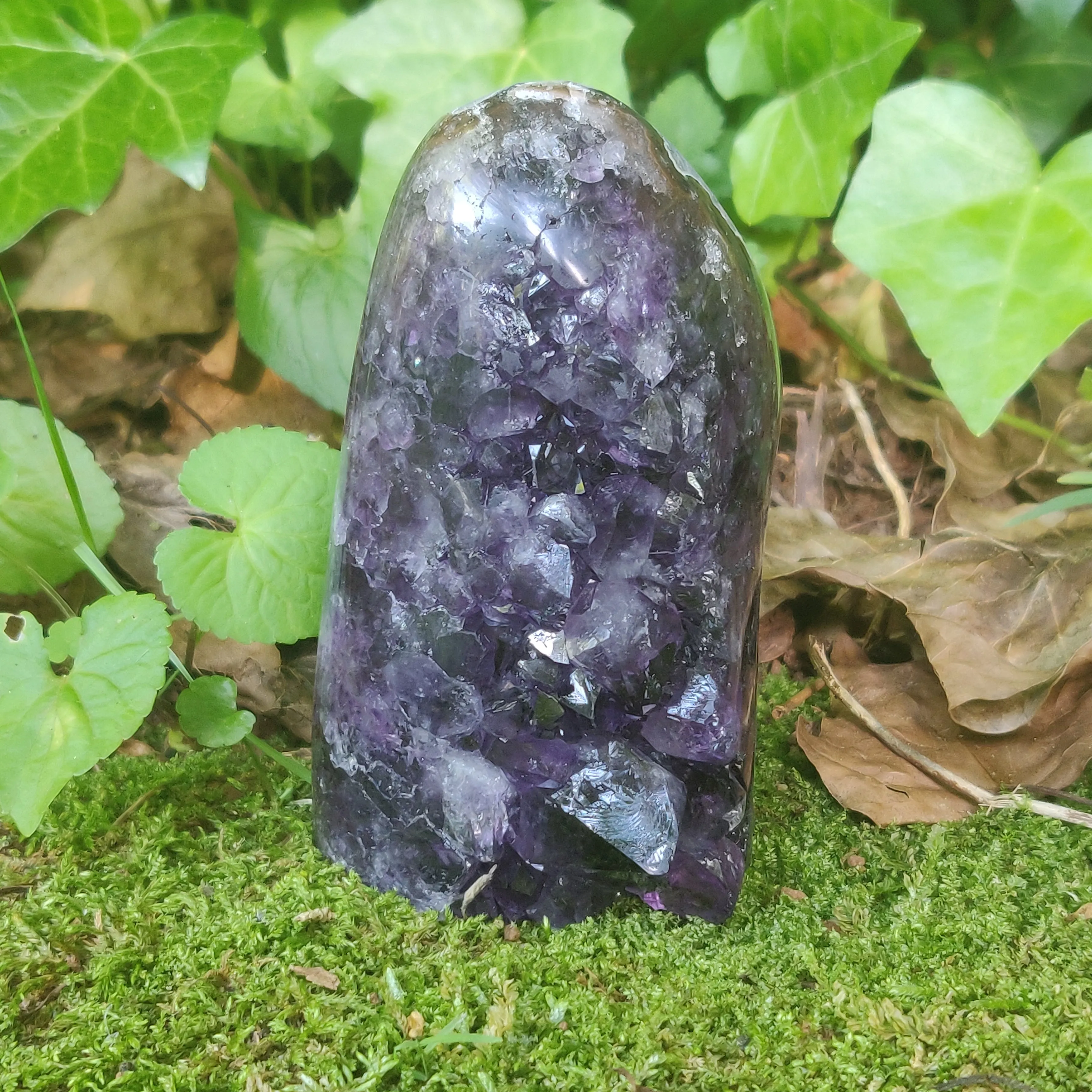 Amethyst Geode Free Form, Polished (#3)