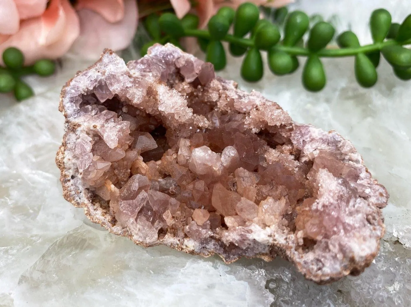 Argentina Pink Amethyst Geodes