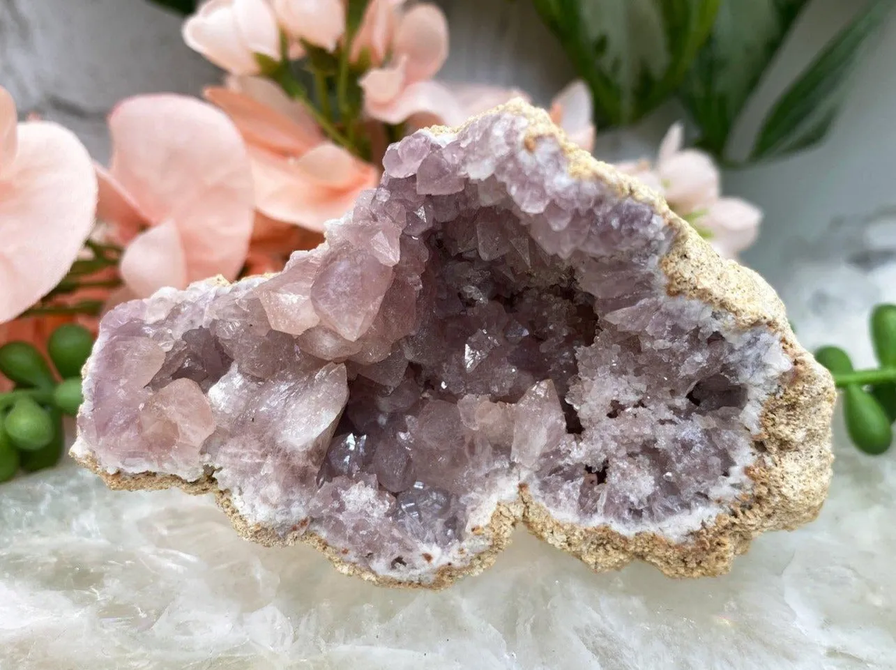 Argentina Pink Amethyst Geodes