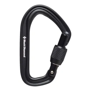 Black Diamond HotForge Screwgate Carabiner Black | Buy Black Diamond HotForge Screwgate Carabiner Black here | Outnorth