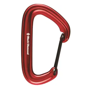 Black Diamond LiteWire Carabiner Red | Buy Black Diamond LiteWire Carabiner Red here | Outnorth