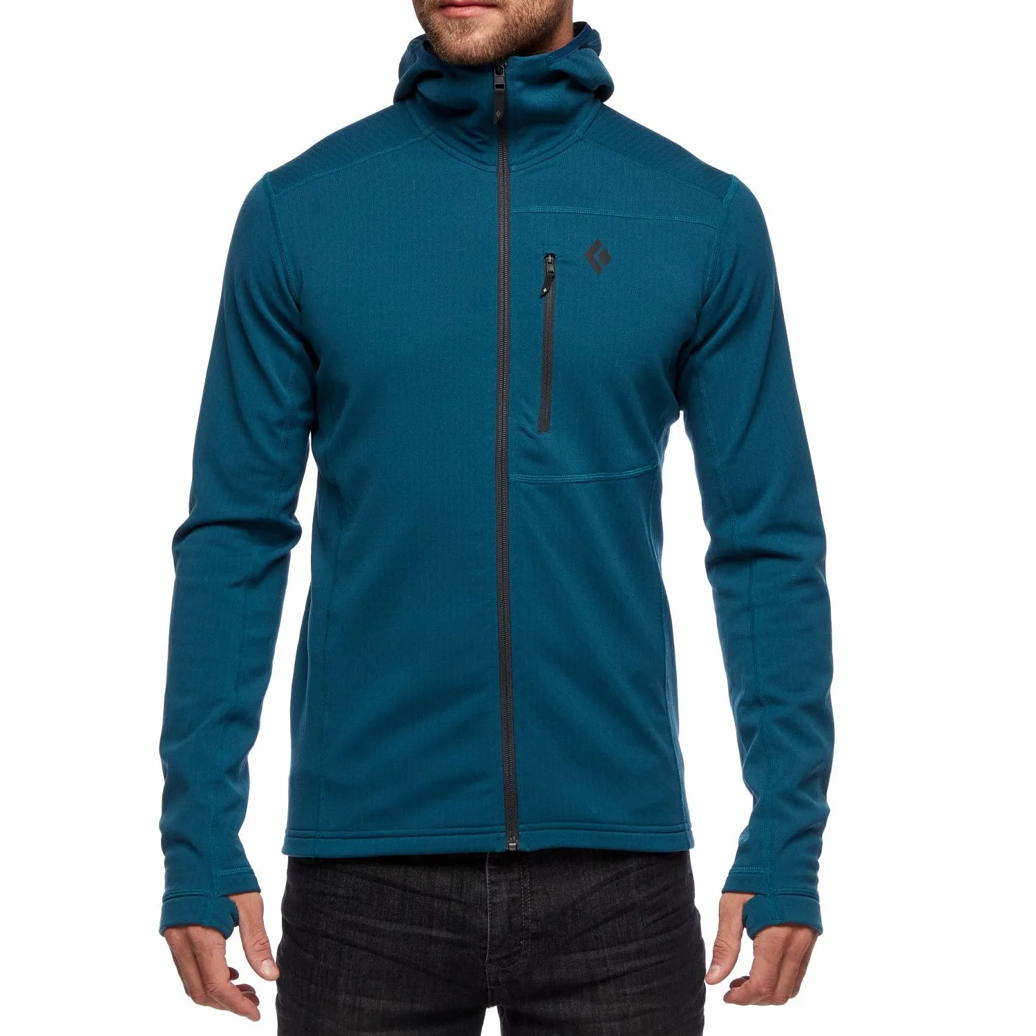 Black Diamond Men&#x27;s Coefficient Fleece Hoody Azurite | Buy Black Diamond Men&#x27;s Coefficient Fleece Hoody Azurite here | Outnorth