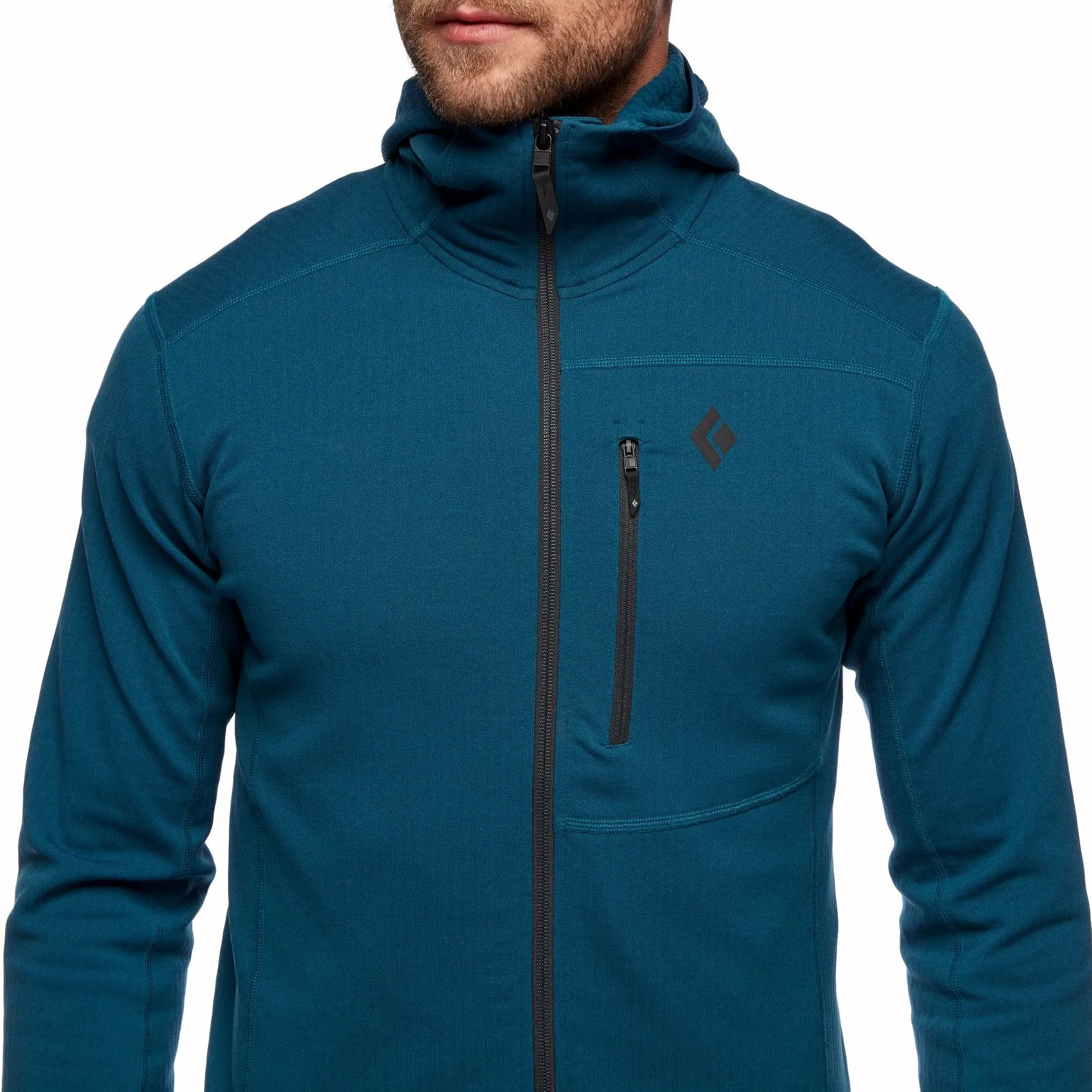 Black Diamond Men&#x27;s Coefficient Fleece Hoody Azurite | Buy Black Diamond Men&#x27;s Coefficient Fleece Hoody Azurite here | Outnorth