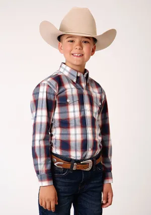 Boy's Roper Button Down Shirt #03-030-0378-4048