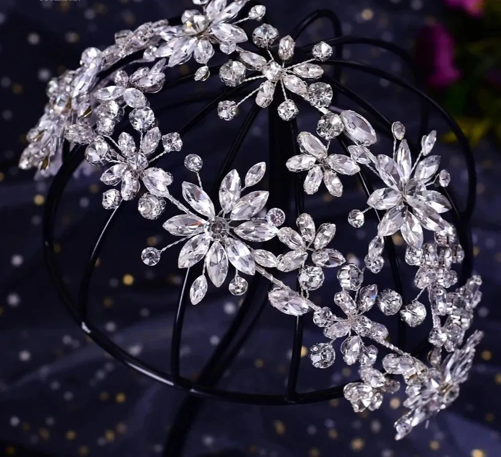 Bridal Tiara Crystal Rhinestone Hairbands Wedding Accessories Headbands