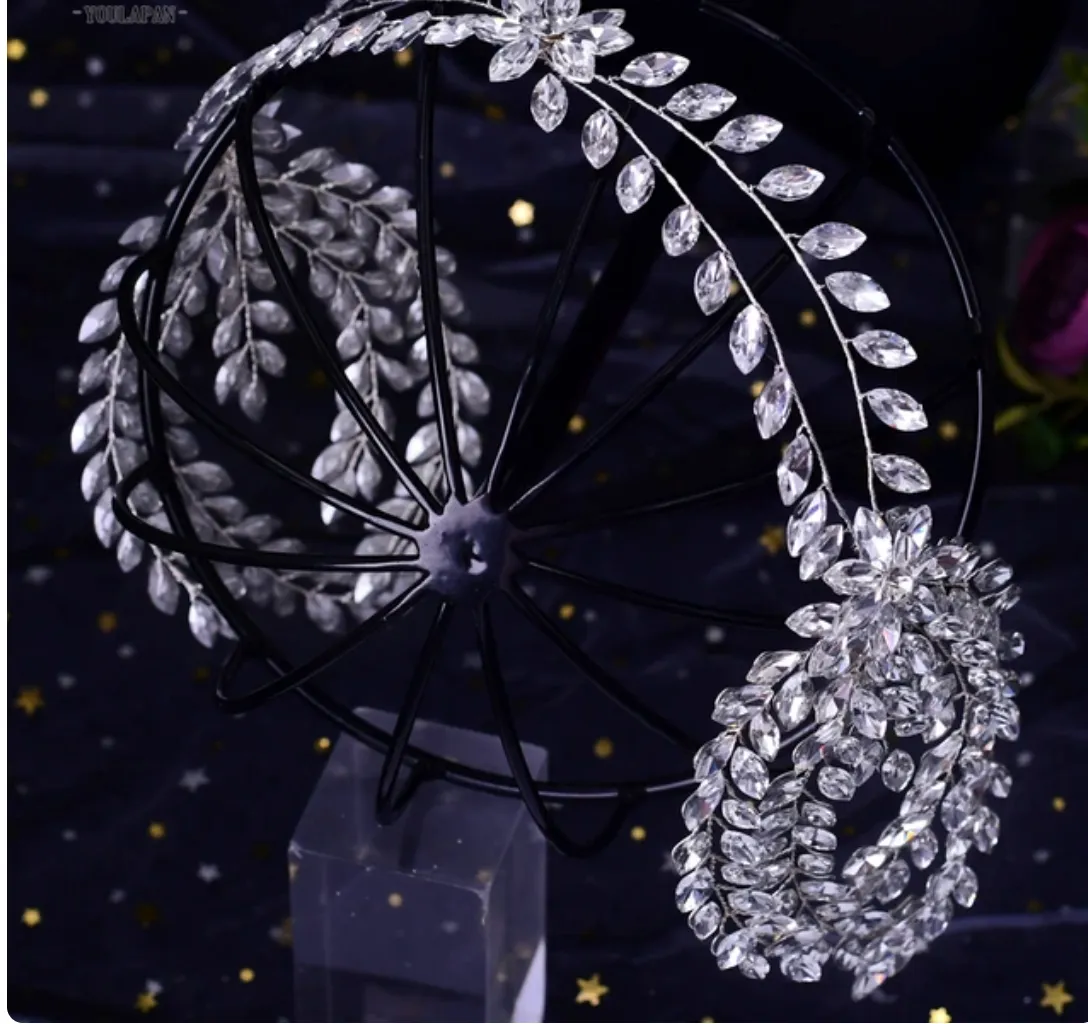 Bridal Tiara Crystal Rhinestone Hairbands Wedding Accessories Headbands