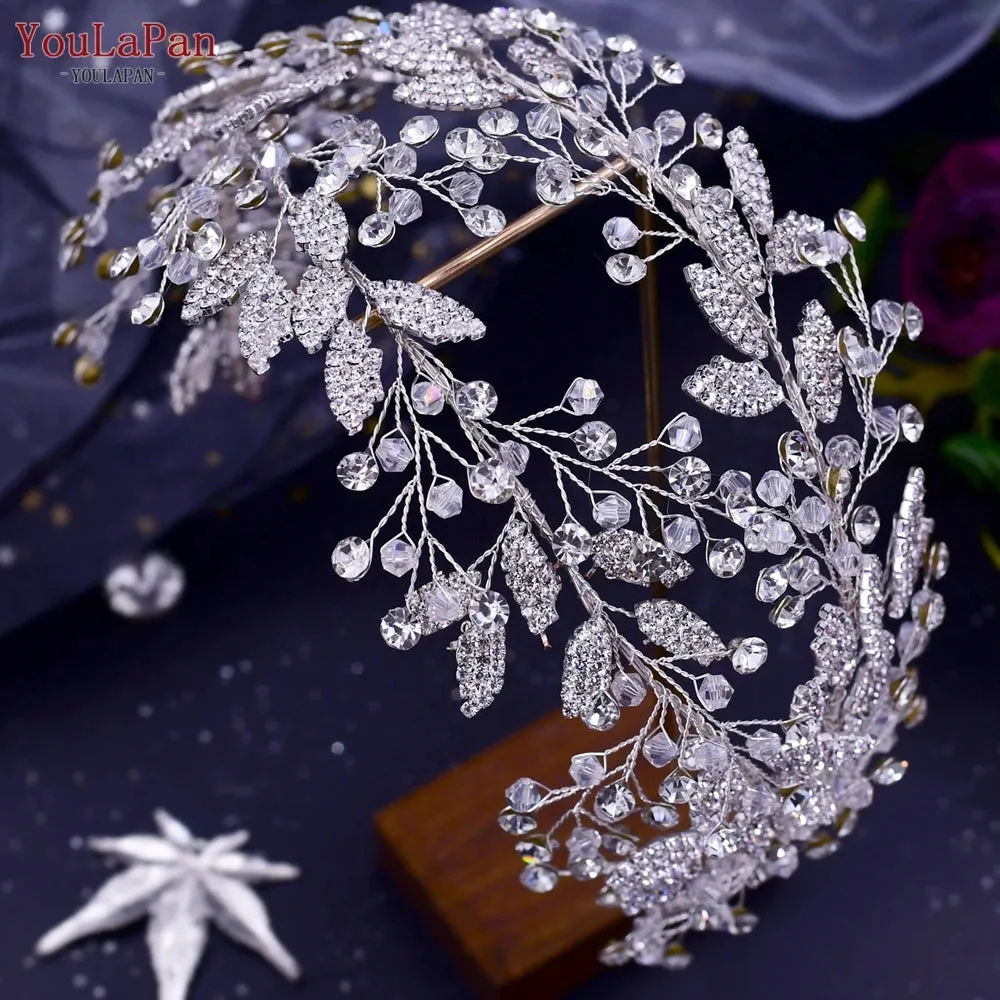 Bridal Tiara Crystal Rhinestone Hairbands Wedding Accessories Headbands