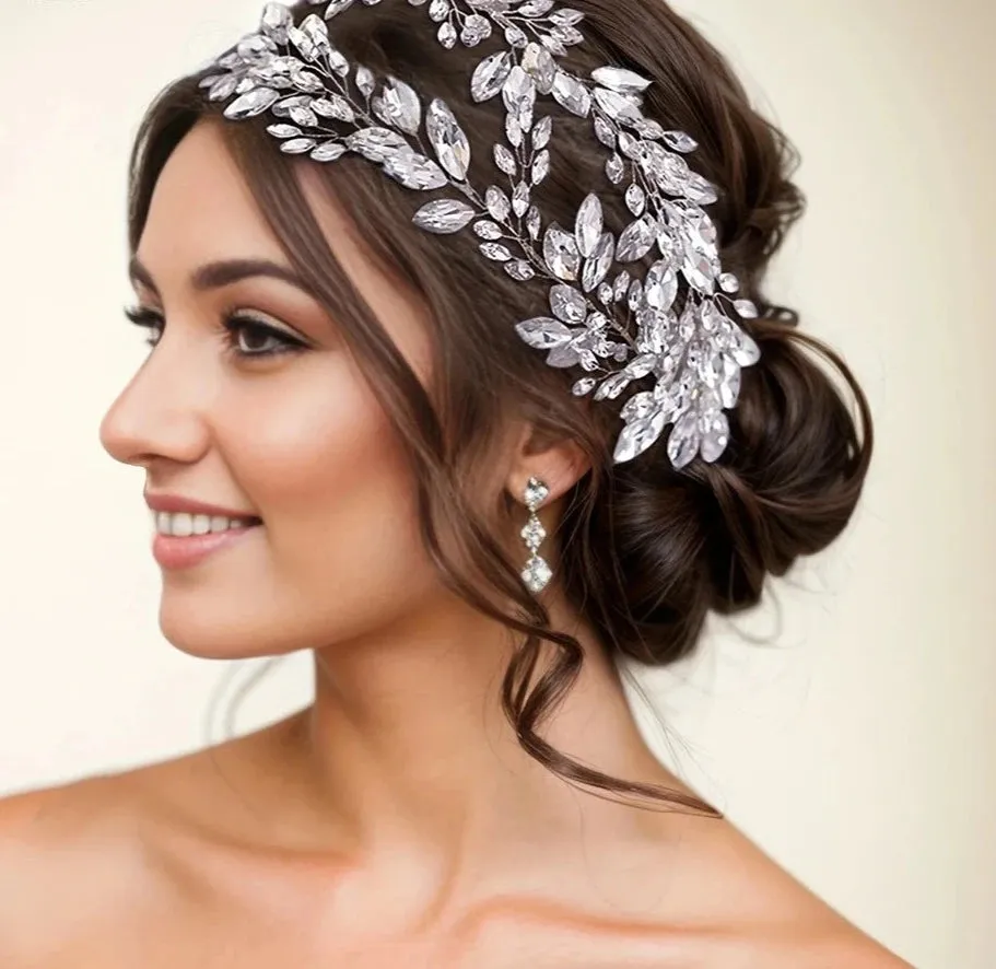 Bridal Tiara Crystal Rhinestone Hairbands Wedding Accessories Headbands