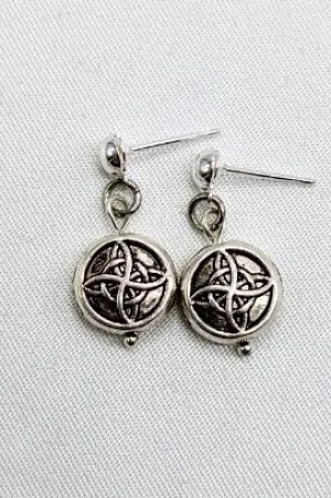 Celtic Trinity Stud Earrings