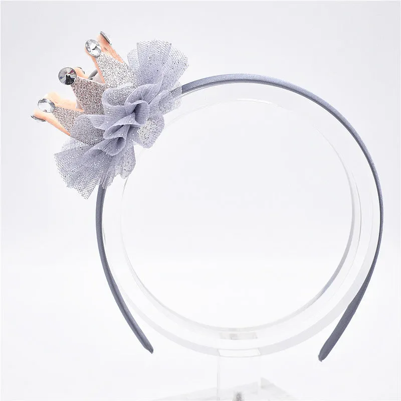 Children's tiara female baby crown headband