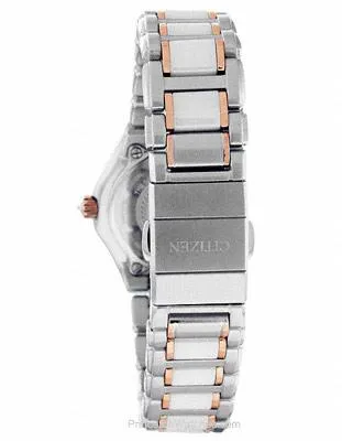 Citizen Ladies Signature Octavia 41 Diamond Dress Watch - Two-Tone Ceramic