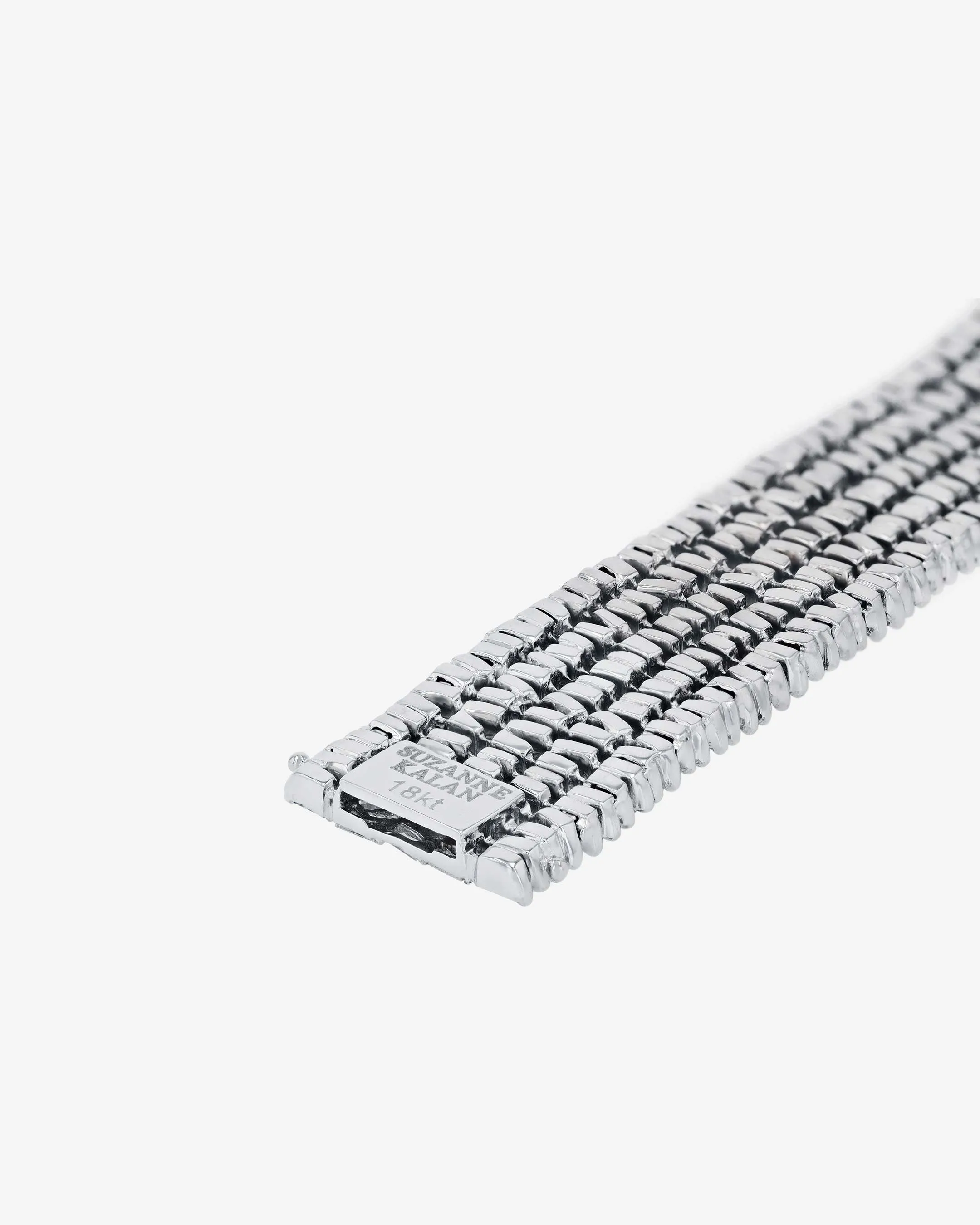 Classic Diamond Five Row Full Baguette Tennis Bracelet