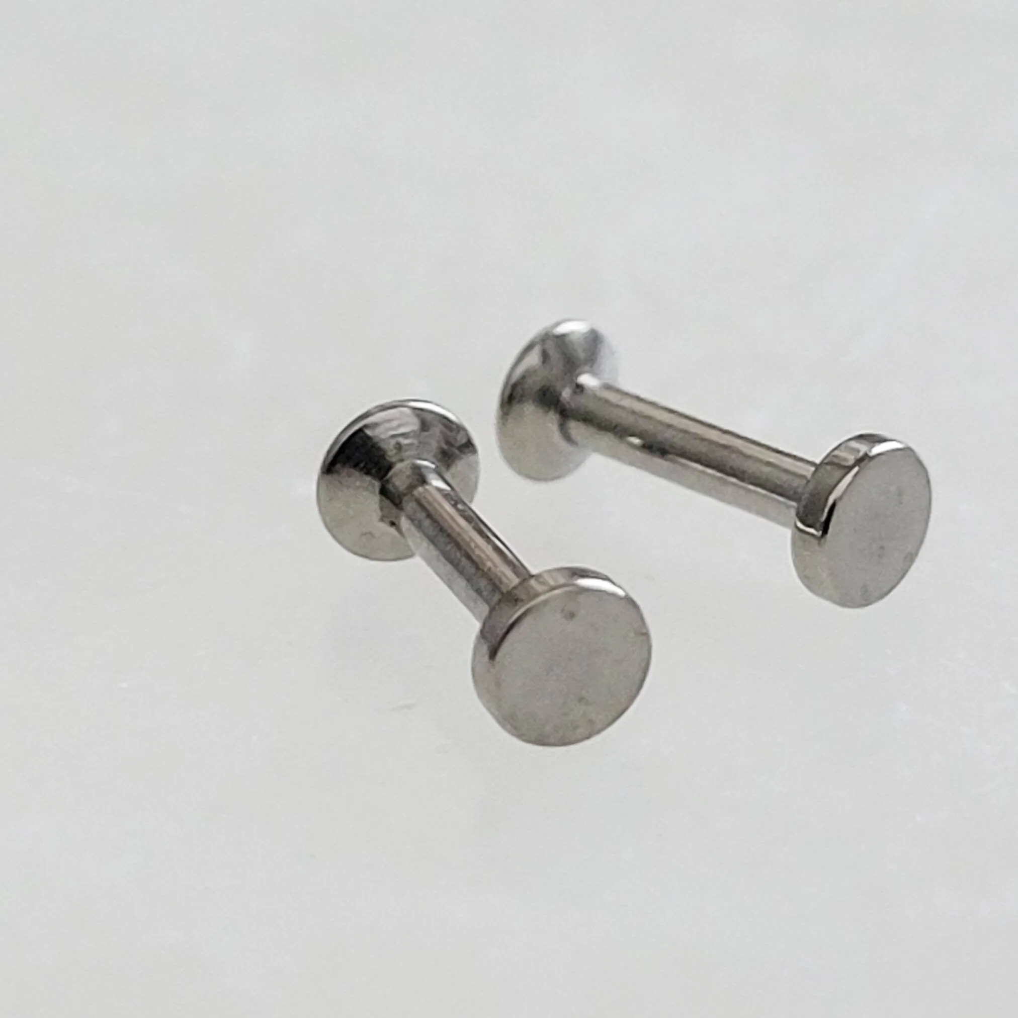 Dainty Flat Back Dot Studs