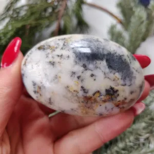 Dendritic Opal  Palm Stone (#20)