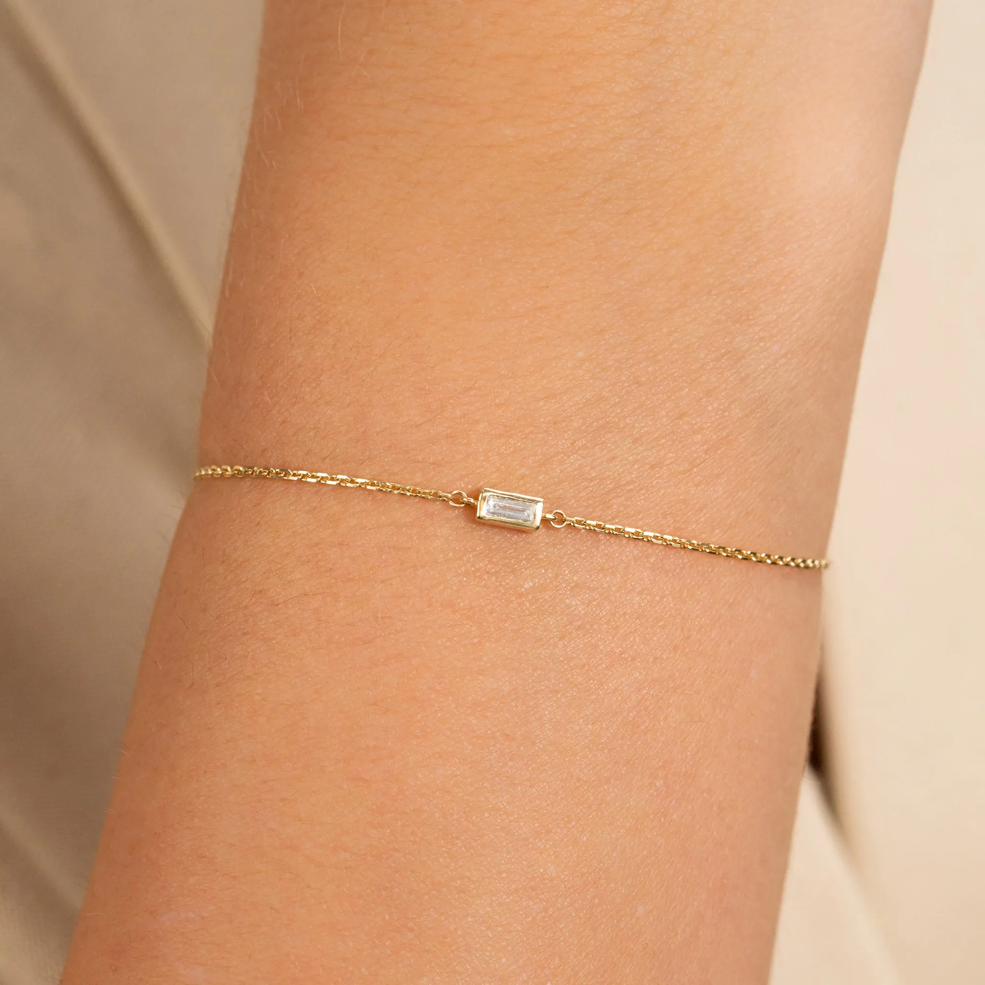 Diamond Birthstone Bracelet, Gianna