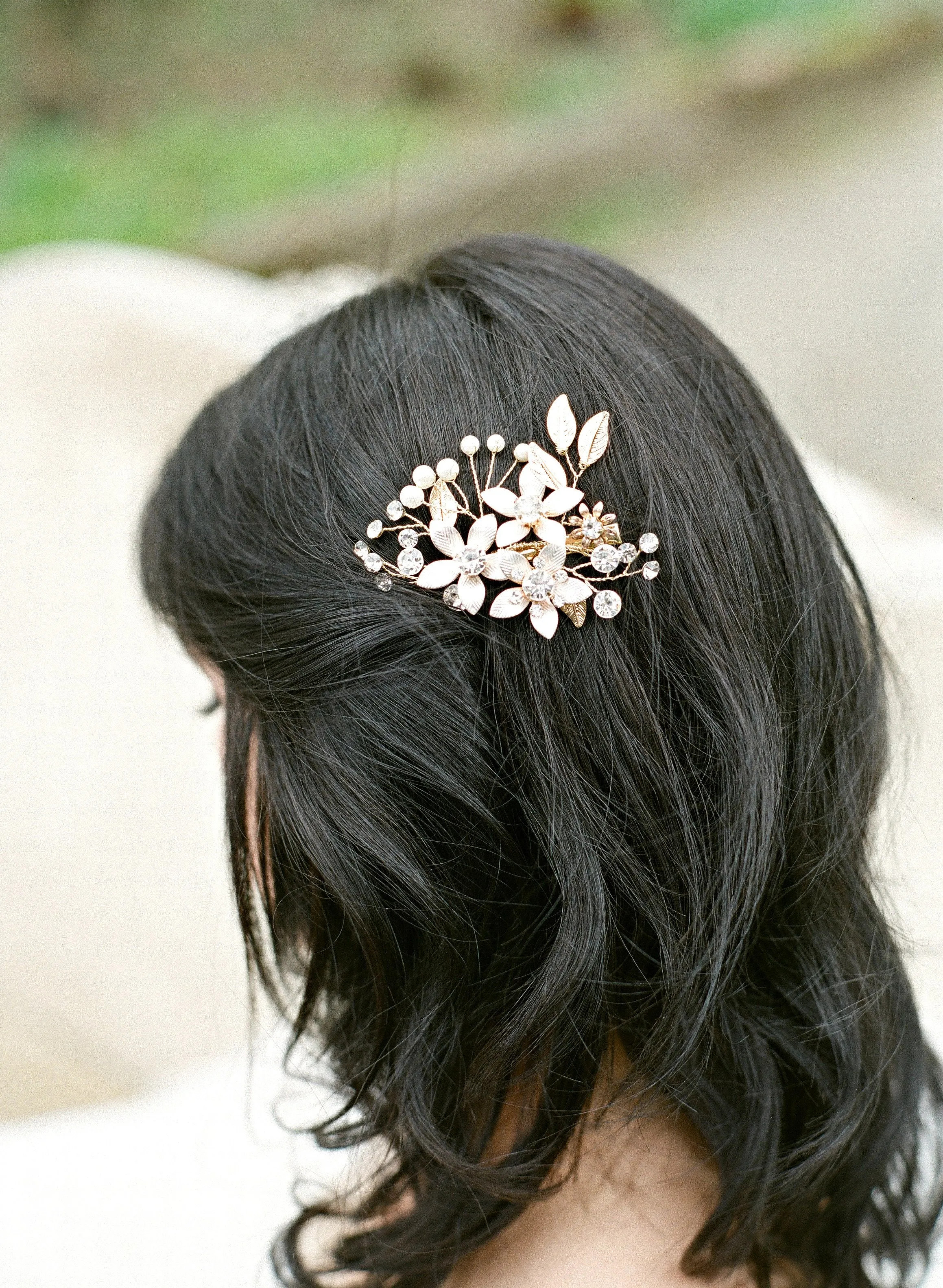 DYLAN Floral Wedding Headpiece