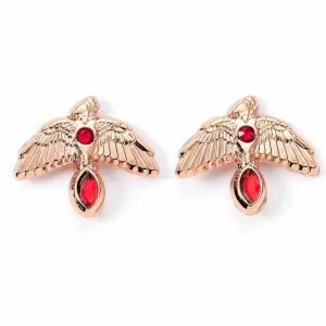 Fawkes Rose Gold Plated Stud Earrings WES00113