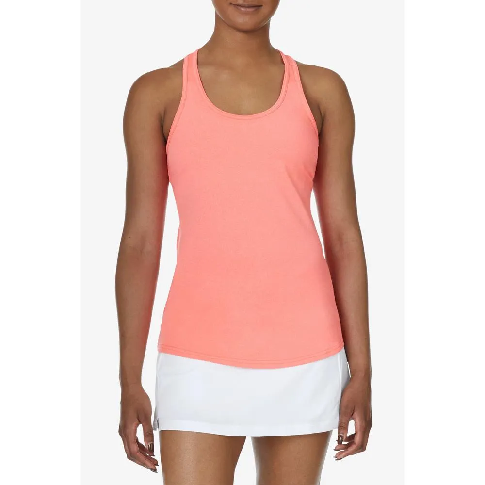 Fila Women's Essentials Racerback Loose Fit Tank - Fiery Coral