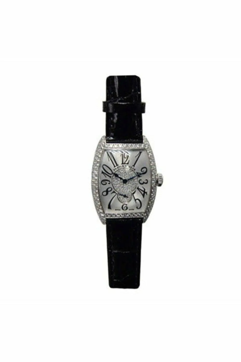 franck muller art deco manual movement ref. 7500 s6 d 2p