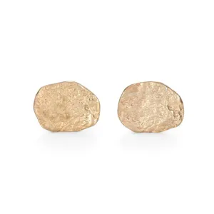 Gold Nugget Earrings