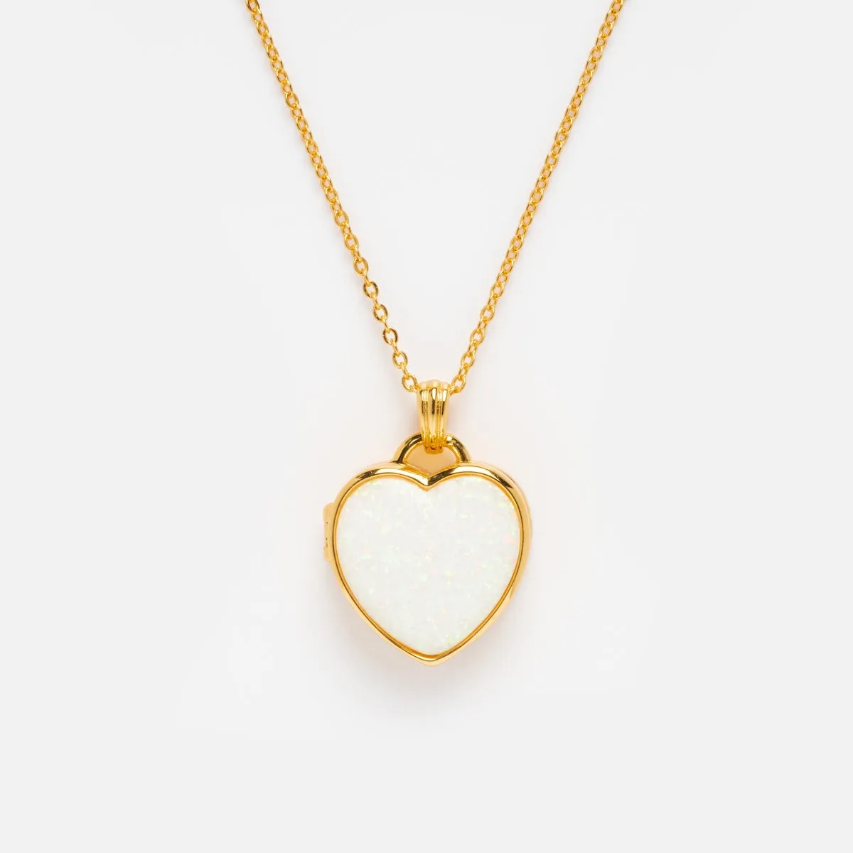 Heart of Opal Mia Locket