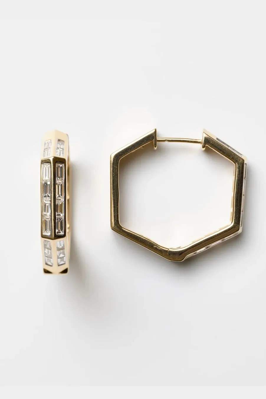 Hexagonal Channel Hoops