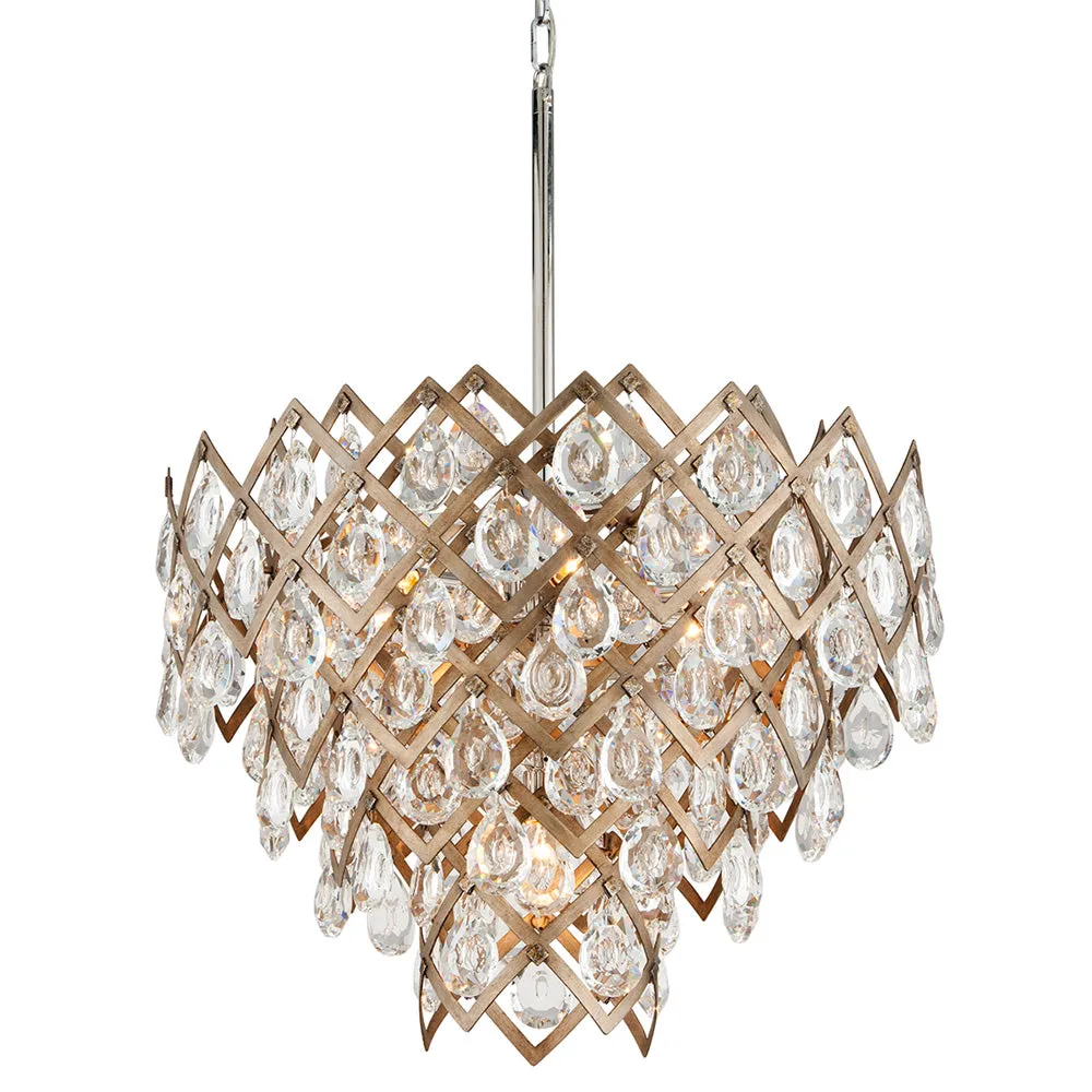 Hudson Valley Lighting Tiara Pendant Light in Vienna Bronze