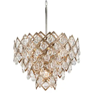 Hudson Valley Lighting Tiara Pendant Light in Vienna Bronze