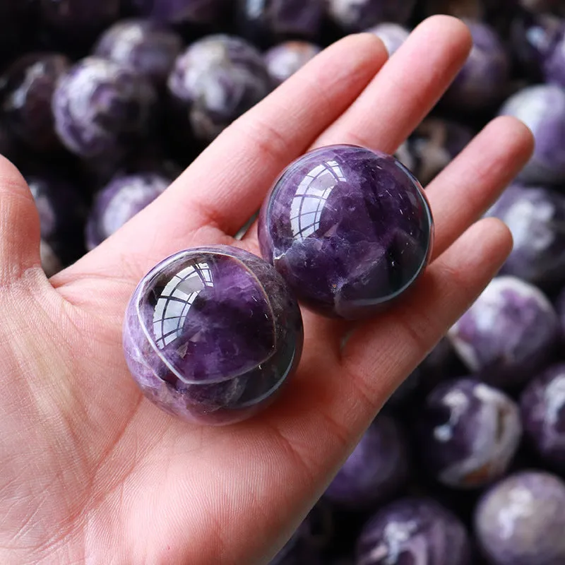 Natural Dream Amethyst Sphere's