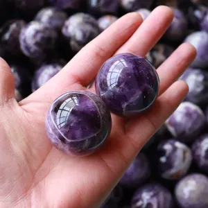 Natural Dream Amethyst Sphere's