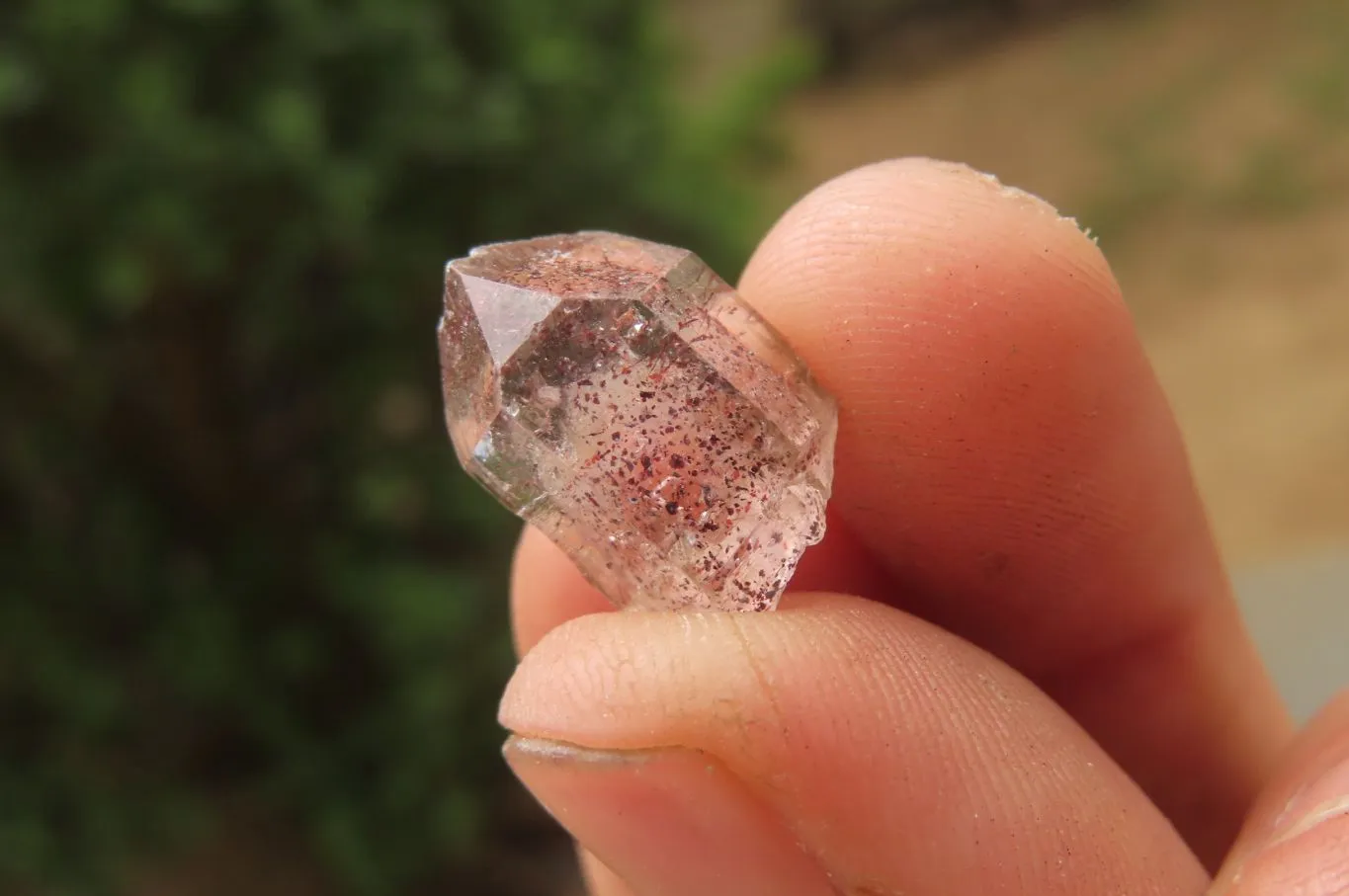 Natural Smokey Amethyst Crystals x 0.6 Kg Lot From Chiredzi, Zimbabwe