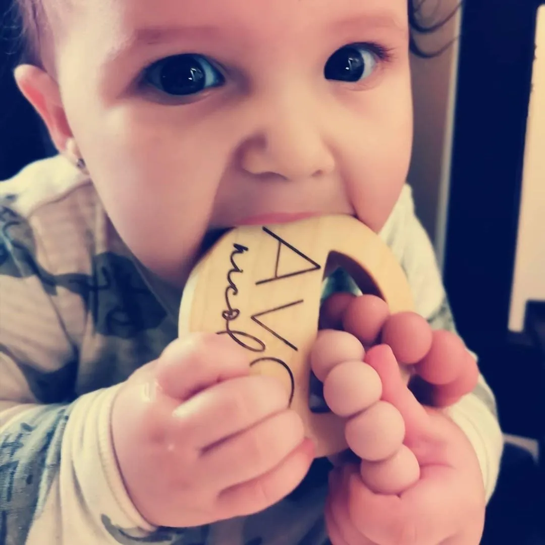 Personalized Locket Teether