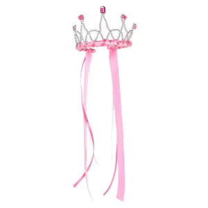 pink ribbon tiara