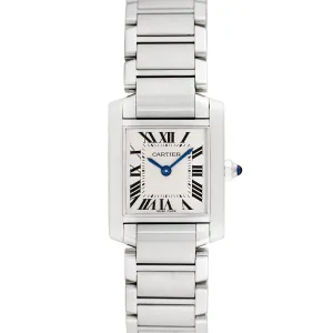 Pre-owned Cartier Ladies Tank Francaise #23