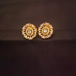 "Dazzling Elegance: Elevate Your Style with Asp Fashion Jewellery’s Classy American Diamond Studs Earrings"