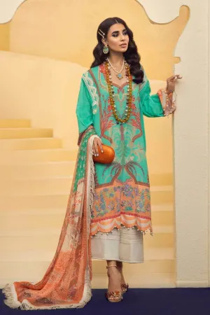 Sana Safinaz Muzlin Spring Lawn Collection 2021 – M211-016B-BI