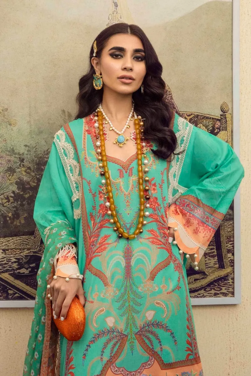 Sana Safinaz Muzlin Spring Lawn Collection 2021 – M211-016B-BI