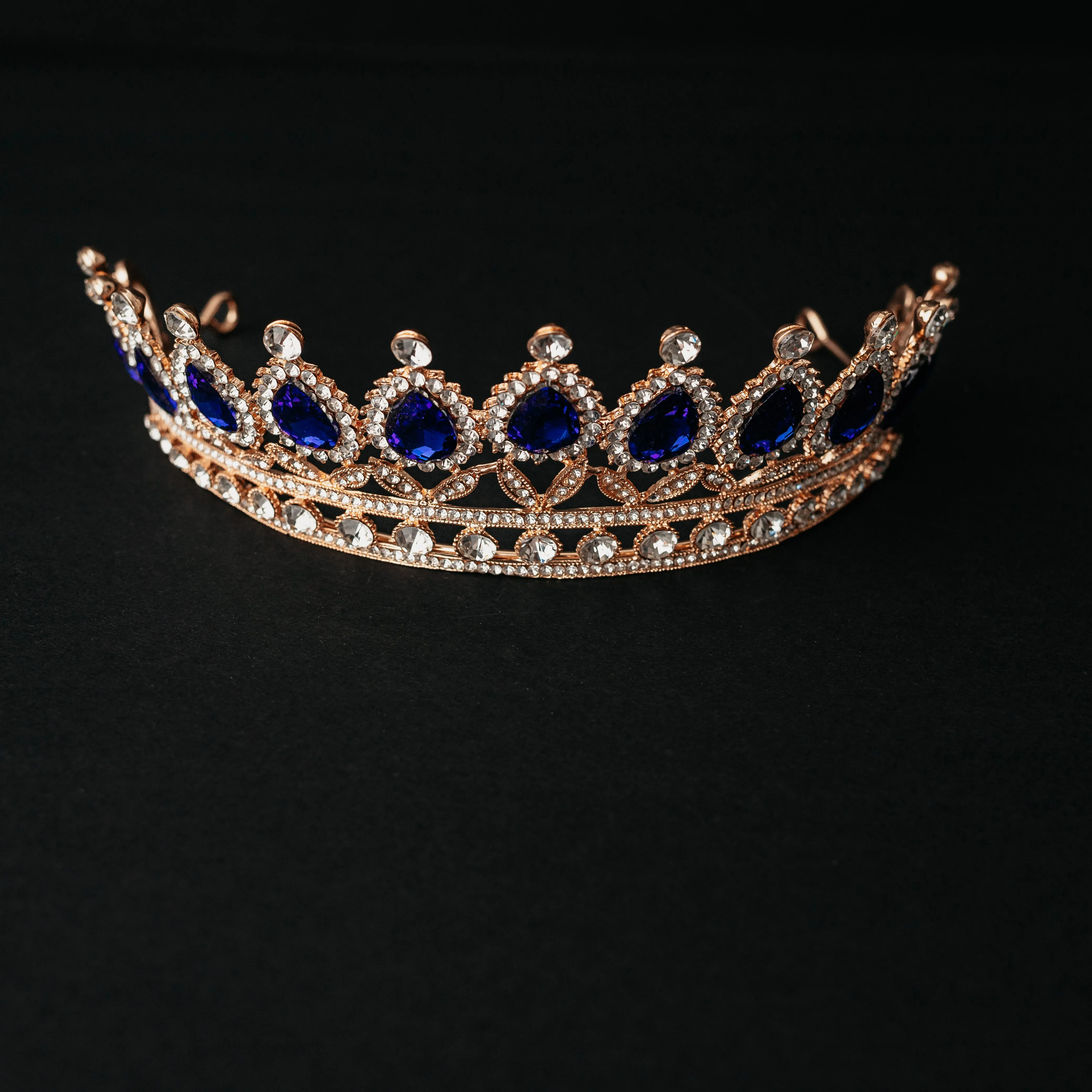 Saya's Tiara in Blue & Gold