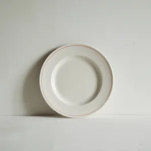 Set of Side Plates Coral Line - Classical Porcelain