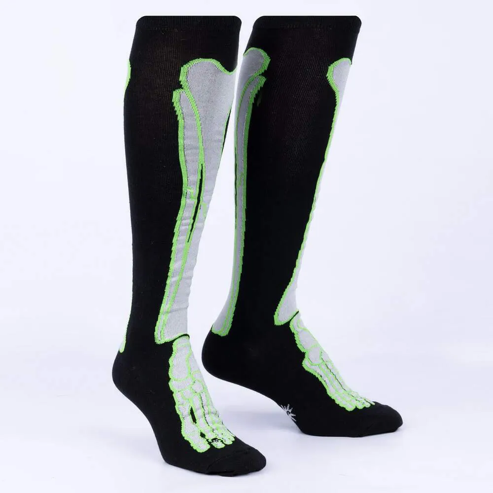 Sock It To Me Women's Knee High Socks - It's Going Tibia Good Day